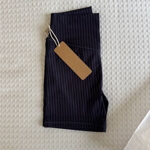 ACTA Evo Biker Shorts Navy Houndstooth